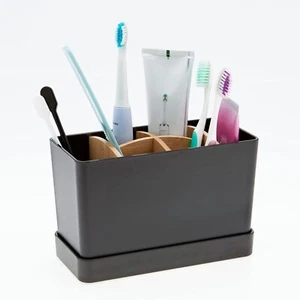 Electric Toothbrush Holders For Bathrooms Organizer Counter Tooth Brushing Stora - Picture 1 of 7