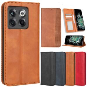 For OnePlus 11 10 9 8 7Pro Flip Leather Card Pocket Wallet Shockproof Case Cover