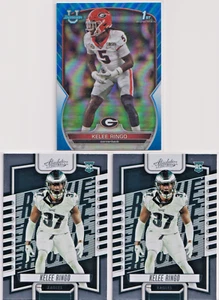 Kelee Ringo lot - Philadelphia Eagles Blue /199 2022 Bowman 2023 Absolute - Picture 1 of 2