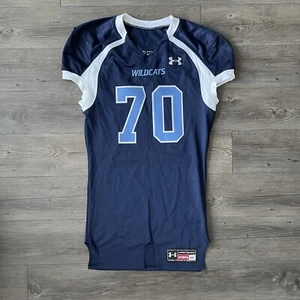 Villanova Wildcats Under Armour Game Jersey - Football Men's Navy Olszewezki M - Picture 1 of 9