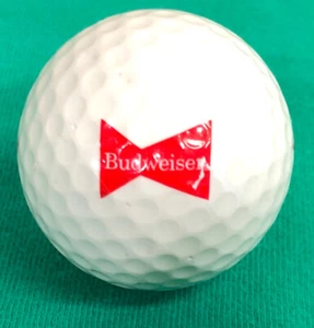 Golf Ball Collectible Embossed Sponsor Budweiser Spalding 2 - Picture 1 of 4