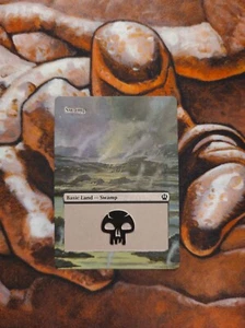 Magic the Gathering Swamp #9 Hand Painted Unique Custom MTG Alter - Picture 1 of 1