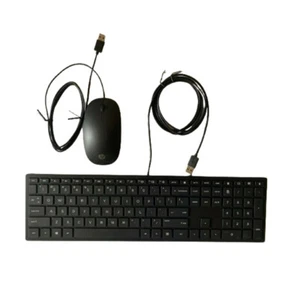 HP Wired Keyboard Slim and Mouse Used - Picture 1 of 5