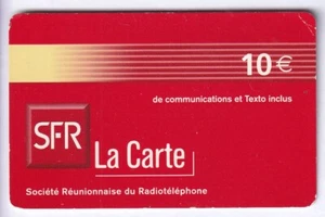 DOM-TOM TELECARTE / PHONECARD .. ILE LA REUNION 10€ SFR ST DENIS 04/2008 +N° - Picture 1 of 2