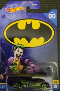 HOTWHEELS Diecast Car 1:64 - BATMAN Series 2022 Mix 2 - 5/5 Power Pistons Joker - Bild 1 von 1