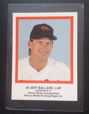 1989 French Baltimore Orioles Jeff Ballard #29