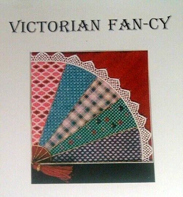 Victorian Fan-cy by Genny Morrow Needlepoint Pattern Chart Graph Book - Image 1 of 2