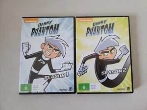 Danny Phantom Season One (1) & Two (2) 1-2 DVD Region 4 NTSC FREE POSTAGE - Picture 1 of 5