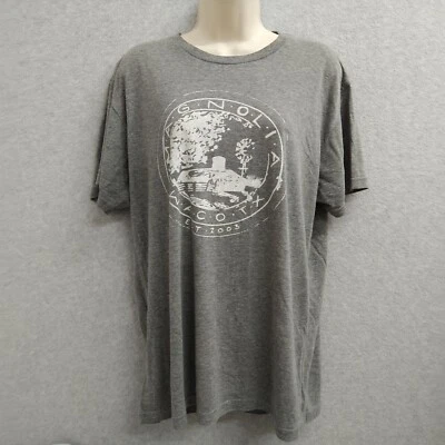 Camisa Top Next Level Mujer Grande Gris Manga Corta Gráfica Camiseta Informal Preppy Foto 1 de 4