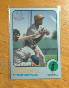Topps Archives 2016 65 aniversario plata SP #50 Roberto Clemente Piratas 1973 - Imagen 1 de 2