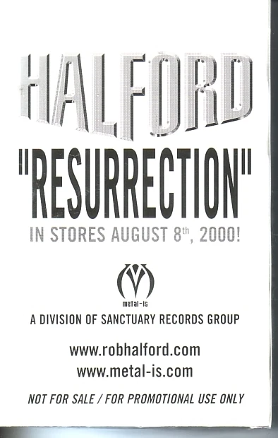 Judas Priest Iron Maiden PROMO Tape SEALED Cassette Rob Halford Bruce Dickinson - Image 1 of 1