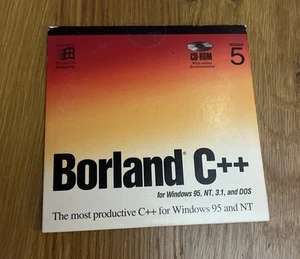 Borland C++ Plus Plus for Windows 95 NT 3.1 & DOS Version 5 - Picture 1 of 1