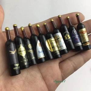 8PC 1/6 Scale Dollhouse Miniatures Lot Pocket Wine Bottles Drinks Accessories - Picture 1 of 13