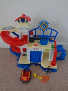 Feuerwehrmann Sam Meeresrettungsstation mit Sounds Spielset BITTE LESEN - Bild 1 von 8