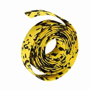 (Schwarz + GELB) 2 Stücke Radfahren Rennrad Fahrrad Lenker Grip Wrap Band 2 FSK - Bild 1 von 22