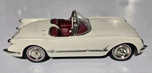 Action White 1953 Chevrolet Corvette Convertible Metal Diecast 1:32 Scale 5.25" - Picture 1 of 7