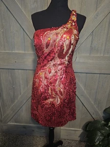 Nwt Nina Canacci Sequin Dress sz 10 - Picture 1 of 5