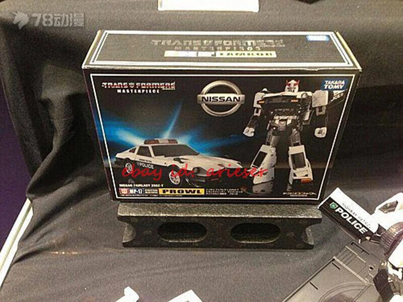 Takara TOMY Transformers Prowl MP 17 Robot Soft Vinyl Doll