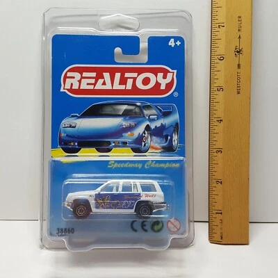 REALTOY Diecast National Zoo Wonderful World Jeep Grand Cherokee w/ Protector - Image 1 of 4