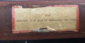 1918+ GM Hopkins Rochester NY Property Map, with added subdivisions, Erie Canal - Picture 1 of 19