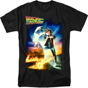 BACK TO THE FUTURE POSTER Licensed Adult Men's Graphic Tee Shirt SM-6XL - Picture 1 of 2