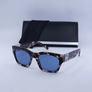 Givenchy GV40072I 55V Sonnenbrille farbig Havanna/blau 54-21-135 neu authentisch - Bild 1 von 6