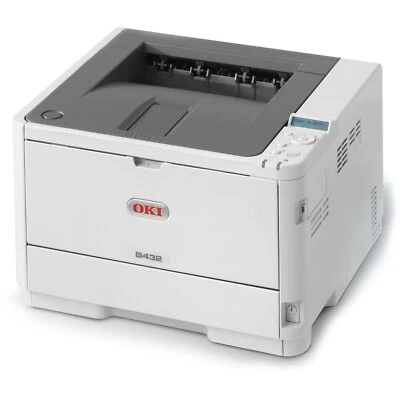 OKI A4 Mono Printer B432dn Network/Duplex 45762013 - image 1 of 4