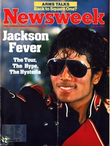 Michael Jackson Vintage 1984 Newsweek Magazine No Lebel !! - Picture 1 of 1