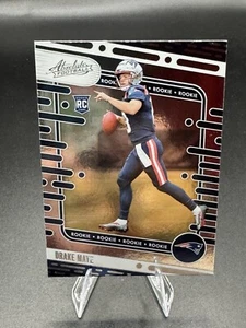 2024 Absolute Drake Maye Base Rookie Card #103 RC Patriots - Bild 1 von 2