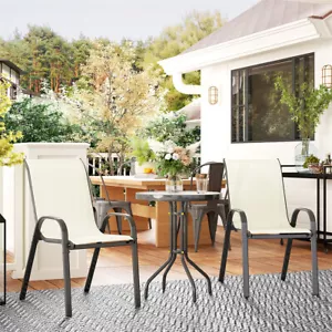 Outdoor Patio Dining Set Table and Chairs Weather Resistant Garden Furniture - Picture 1 of 8