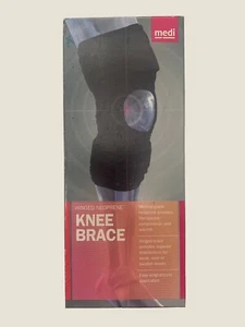 Medi Orthopedic Hinged Neoprene Knee Stabilizing Brace Black X-Small 67731 XS - Picture 1 of 7
