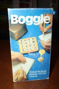 Vintage 1977 Boggle Game with Wooden Cubes - Parker Brothers Hidden Word Game! - Picture 1 of 5