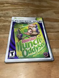 Oddworld: Munch's Oddysee (Microsoft Xbox, 2001) Platinum Hits Complete tested - Picture 1 of 7