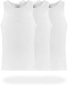 Men's 3 Pack Slim Fit Tank Tops Undershirts Soft Breathable Stretch Moisture - Picture 1 of 7