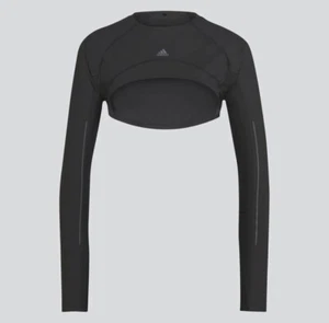 Adidas Donna Hiit 45 Secondi Palestra Bolero Top Grande Assorbe Sudore e Raffreddamento - L - Foto 1 di 3