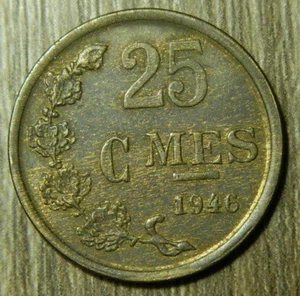 1946 Luxembourg 25 Centimes ~ XF/AU ~ (F668JAW) - Bild 1 von 4