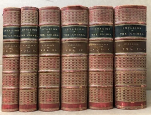 The Invasion Of The Crimea Vols 1-6 - A.W. Kinglake - 6 Antique Hardbacks - 1877 - Picture 1 of 22