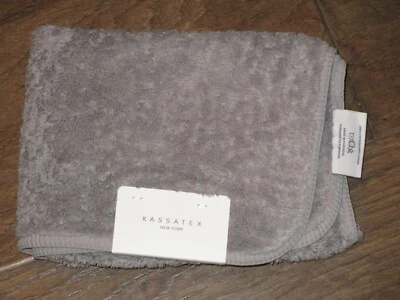 KASSATEX PRESTIGE PRENDA TOALLA DE MANO LAVADA GRIS ANTRACITA NUEVO Foto 1 de 2
