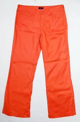 Pantalones Nydj Mujer Talla 10P Naranja Bootcut Ligeros Ropa Informal  Foto 1 de 4