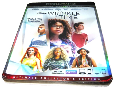 A Wrinkle In Time - Ultimate Collector's Edition - New 4K Ultra HD Blu-Ray - RA - Image 1 of 2