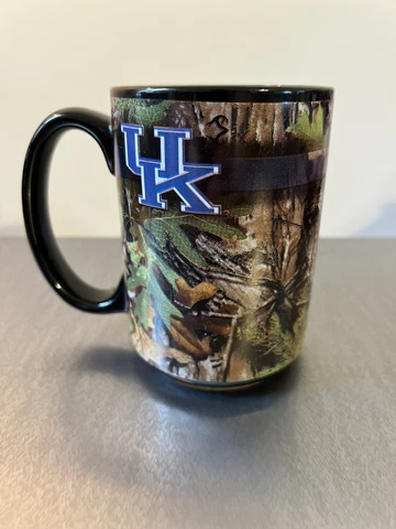University Of Kentucky UK Wildcat Camo Coffee Mug **Brand New** Cover