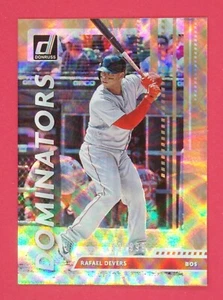 2020 Donruss Rafael Devers 232/999 Dominators #5 Boston Red Sox - Picture 1 of 2