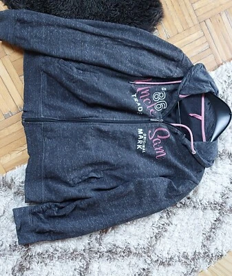 Hoodie Sweatjacke Gr. L Uncle Sam - Bild 1 von 3