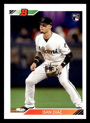 2020 Bowman Heritage Isan Diaz RC Rookie #5 - Image 1 of 2