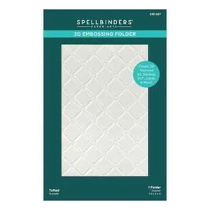 Carpeta de grabación en relieve 3D Spellbinders - Tufted, E3D-027 - Imagen 1 de 3