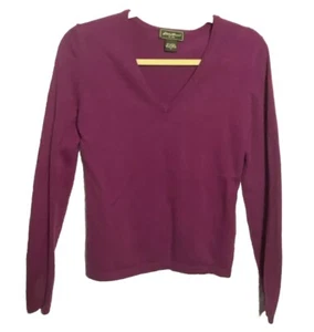 Eddie Bauer Damen Pullover Größe Small Langarm V-Ausschnitt leichtes Oberteil - Bild 1 von 6