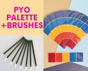 10/25/50/100 Combo Pack with Brushes Paint Your Own PYO Fathers Day PYO Palettes - Picture 1 of 8