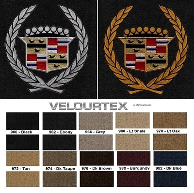 Lloyd Mats Velourtex Cadillac Allante Front Floor Mats (1987-1993) - Image 1 of 4