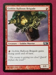 Magic The Gathering 2011 CORE SET M11 GOBLIN BALLOON BRIGADE red card MTG - Picture 1 of 2
