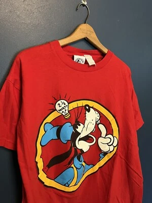 Camiseta Gráfica Walt Disney And Co Goofy Años 90 De Colección Talla M/L Foto 1 de 3